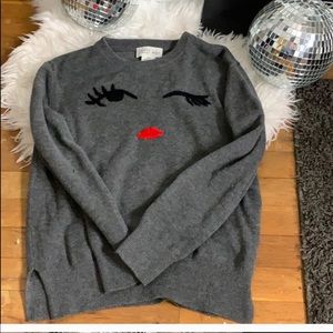 Kate Spade Broom Street Eyelash Sweater